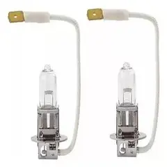 GENERICO - Ampolleta Halogena H3 24v 100w Normal Par 2 Unidades