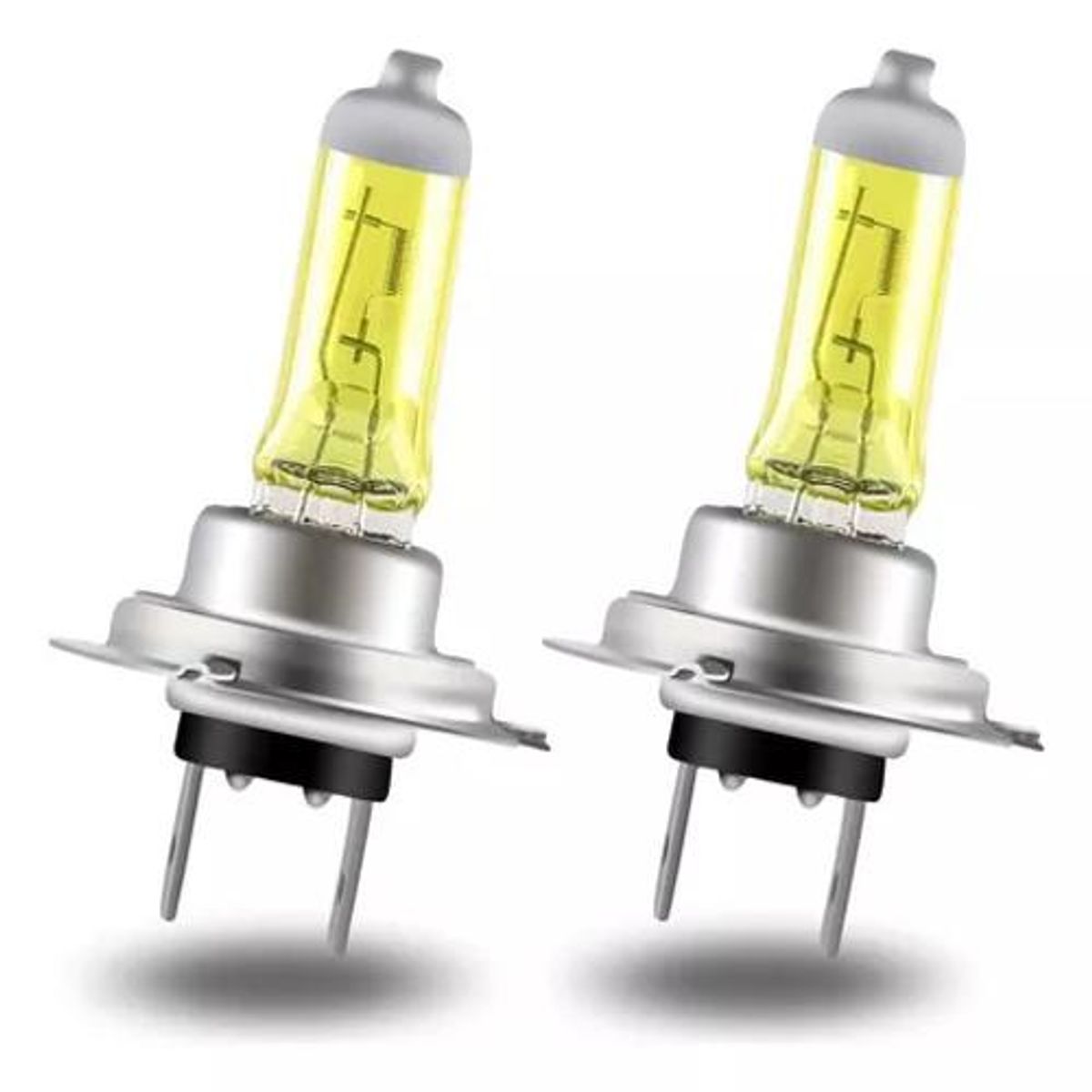 GENERICO - Ampolleta Halogena H7 12v 100w Amarilla Par 2 Unidades