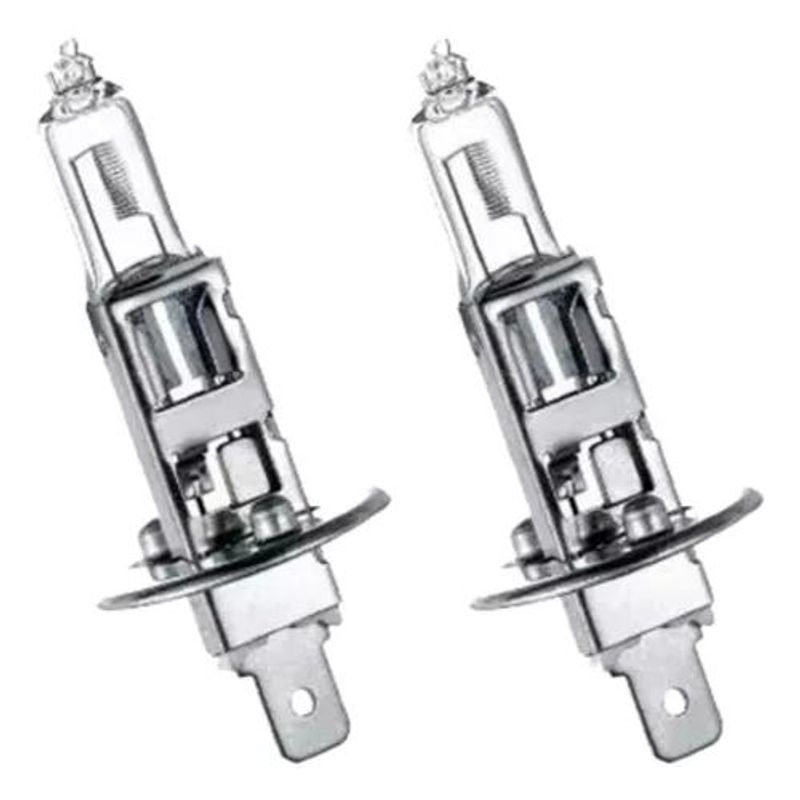 GENERICO - Ampolleta Halogena H1 12v 100w Normal Par 2 Unidades