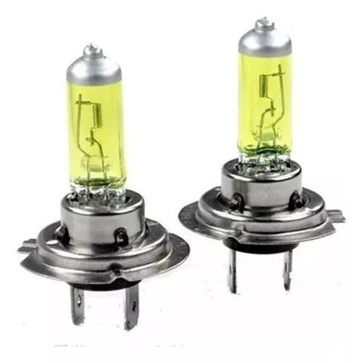 GENERICO - Ampolleta Halogena H7 12v 55w Amarilla Pack 10 Unidades