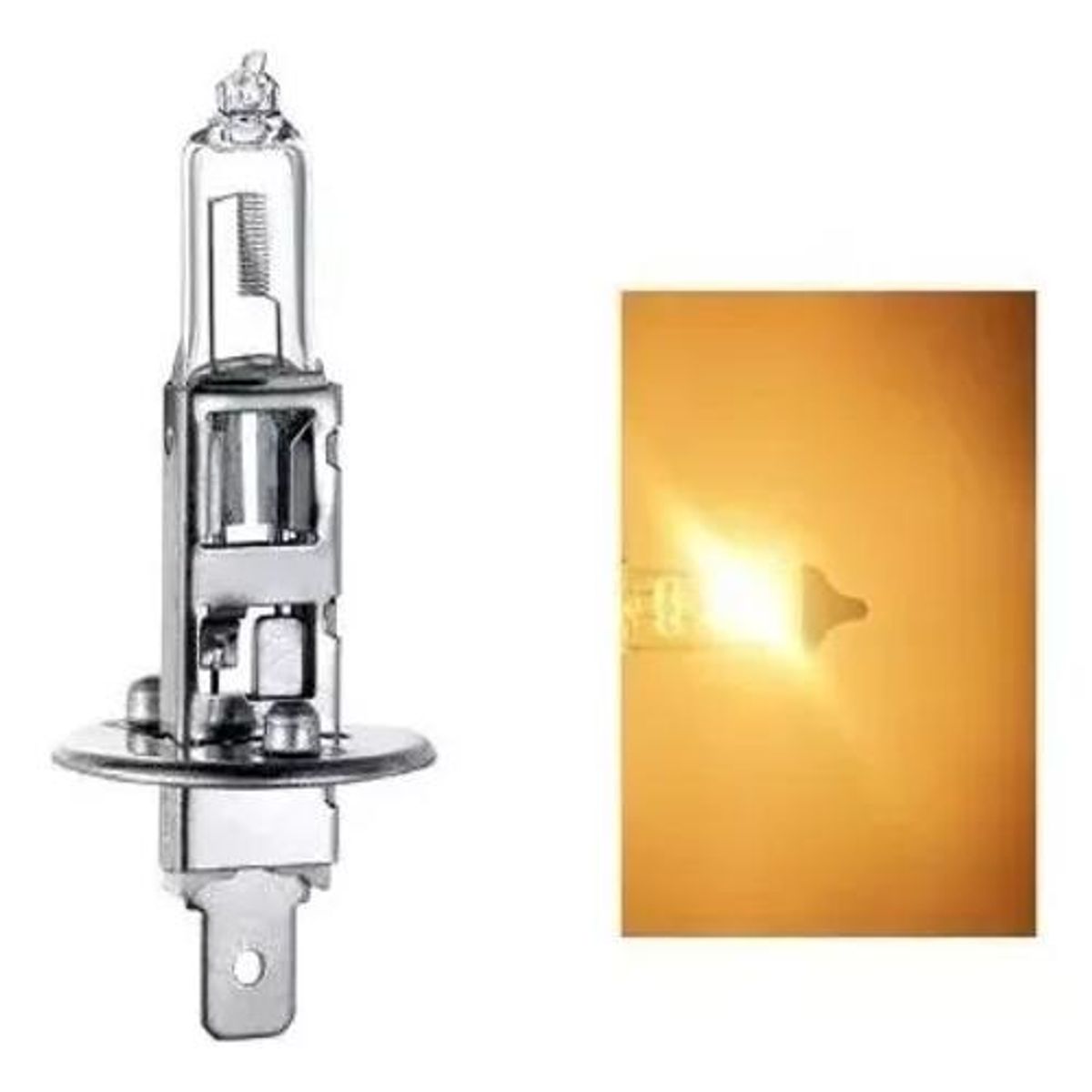 GENERICO - Ampolleta Halogena H1 12v 100w Normal 10 Unidades