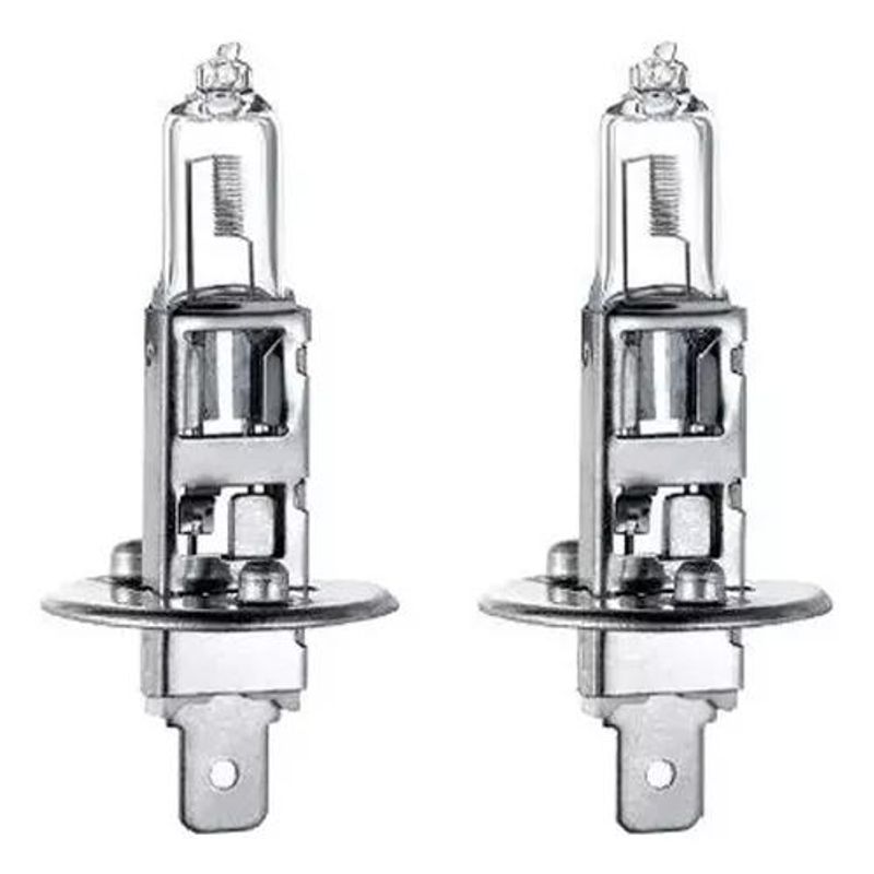 GENERICO - Ampolleta Halogena H1 24v 100w Normal Par 2 Unidades