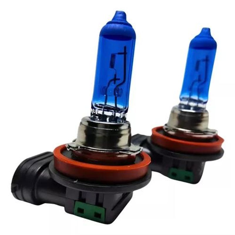 GENERICO - Ampolleta Halogena H11 12v 55w Luz Dia Pack 10 Unidades