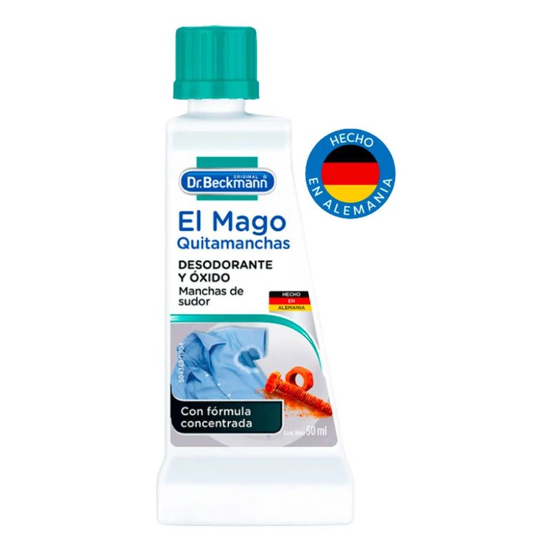 DR BECKMANN - Dr Beckmann El Mago Quitamanchas Desodorante y Oxido 50 ml