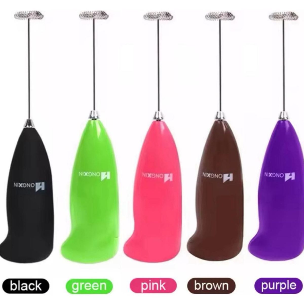 GENERICO - Mini Batidor Revolvedor De Café Y Espuma Leche Batidor Rosado