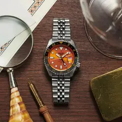 SEIKO - Reloj Hombre 5 Sports GMT SSK005K1