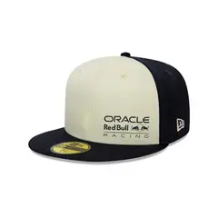 NEW ERA - Jockey Rojo Bull Racing 59Fifty Blanco