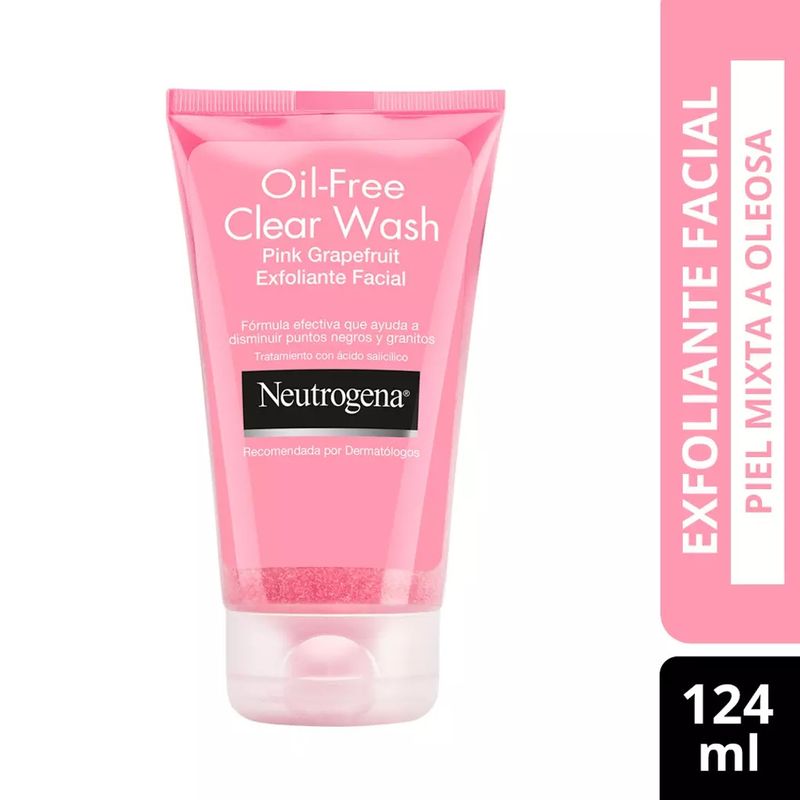 NEUTROGENA - Exfoliante Facial Neutrogena Pink Grapefruit X 124 Ml