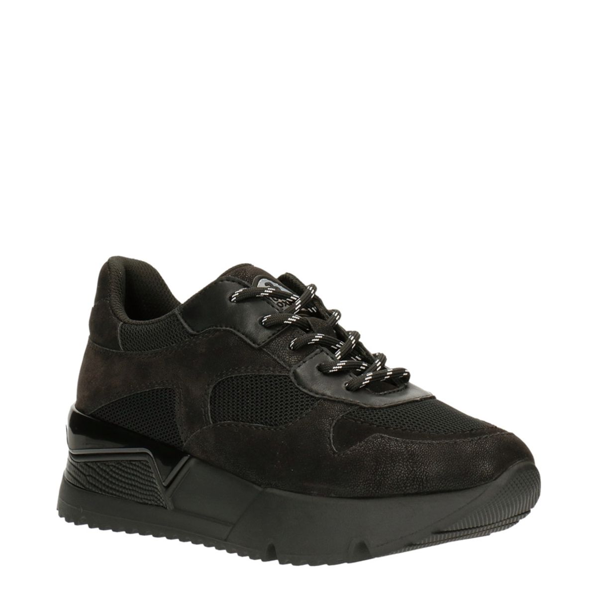 BULLBOXER - Zapatilla urbana Zapatillas cuero justine-0-16 negro BULLBOXER