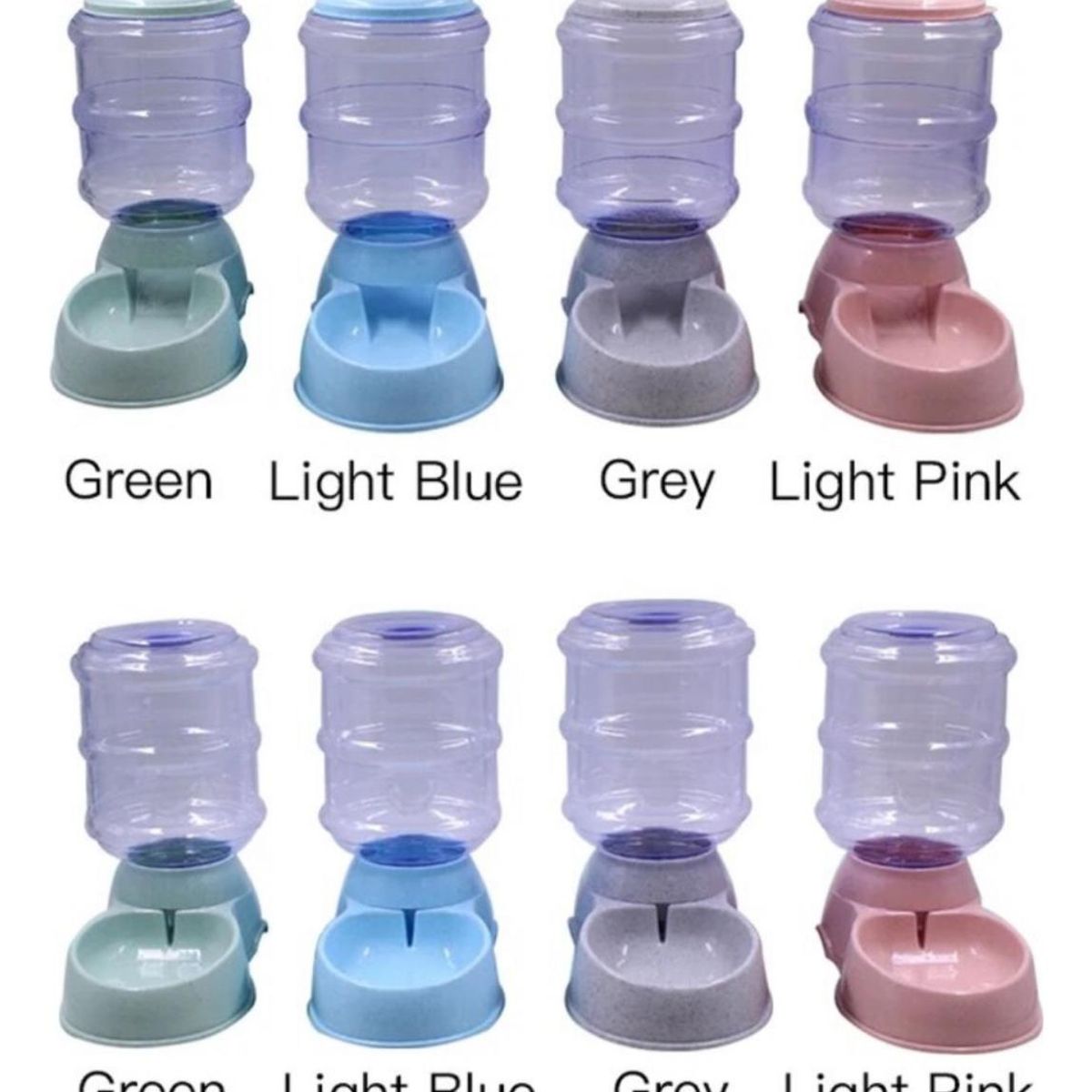 GENERICO - Pack 2 Dispensador De Agua/comida Para Mascotas Perros,gatos