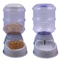 Pack 2 Dispensador De Agua/comida Para Mascotas Perros,gatos