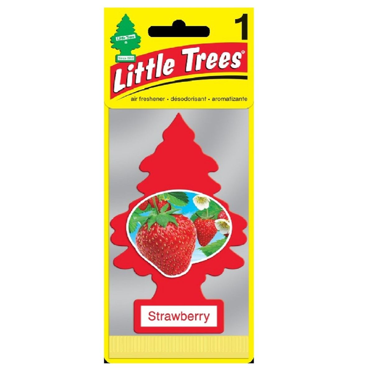 LITTLE TREES - AROMATIZANTE PINO FRUTILLA LITTLE TREES