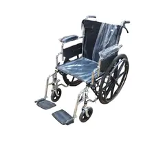 SUNCARE - Silla de Ruedas Cromada Desmontable 804