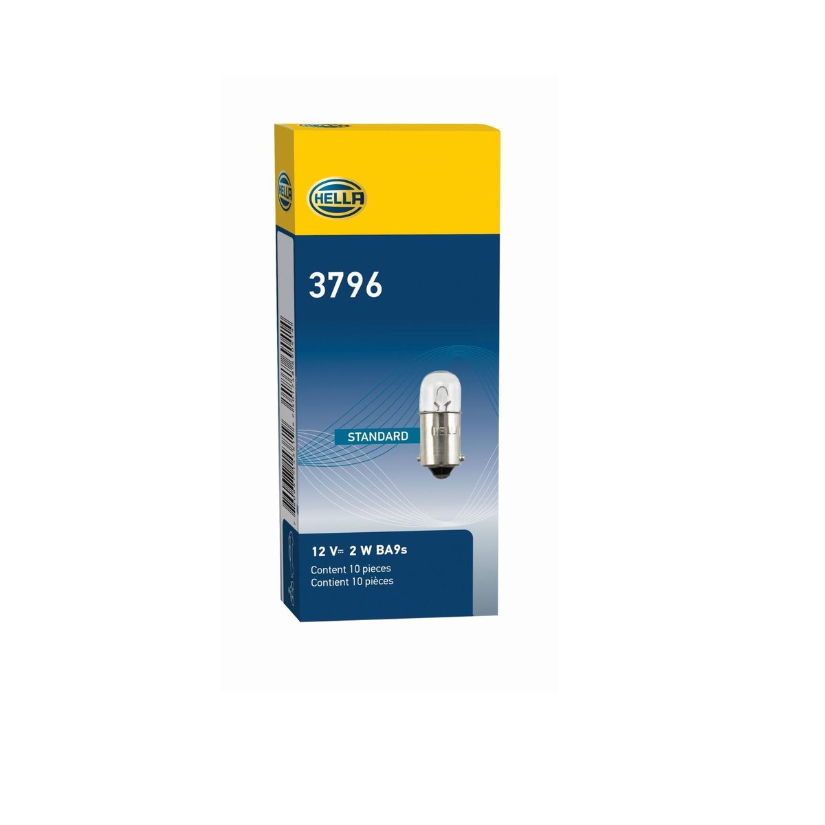 HELLA - Ampolleta T2w 12 Volts/2 Watts - Hella