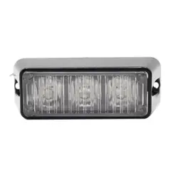 TRO GRIM - FOCO LATERAL LED AZUL ESTROBOSCOPICO 12 Y 24 VOLTS