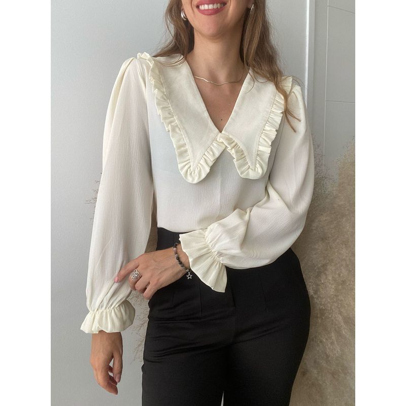 ME MATO TIENDA - Blusa negra mujer cuello bobo tienda Me Mato