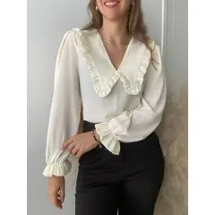 ME MATO TIENDA - Blusa negra mujer cuello bobo tienda Me Mato