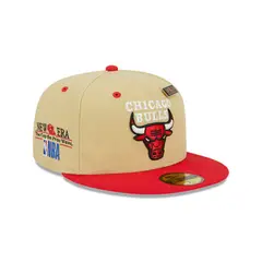 NEW ERA - Gorra Chicago Bulls NBA 59fifty Beige