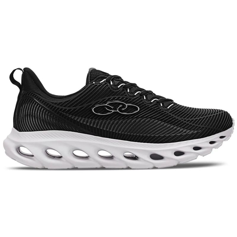 OLYMPIKUS - Zapatilla Hombre Perfect 4 Negro/Gris