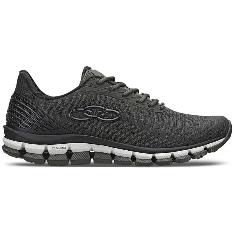 OLYMPIKUS - Zapatilla Hombre Estilo 2 Verde Militar/Negro