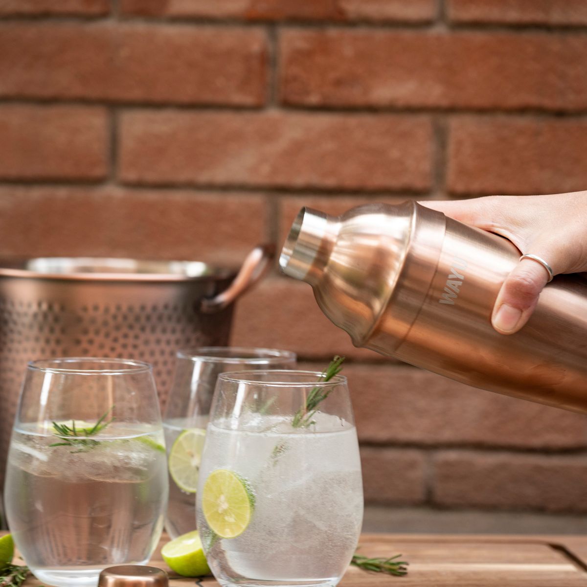 WAYU - Coctelera 750 ml Copper Line Wayu