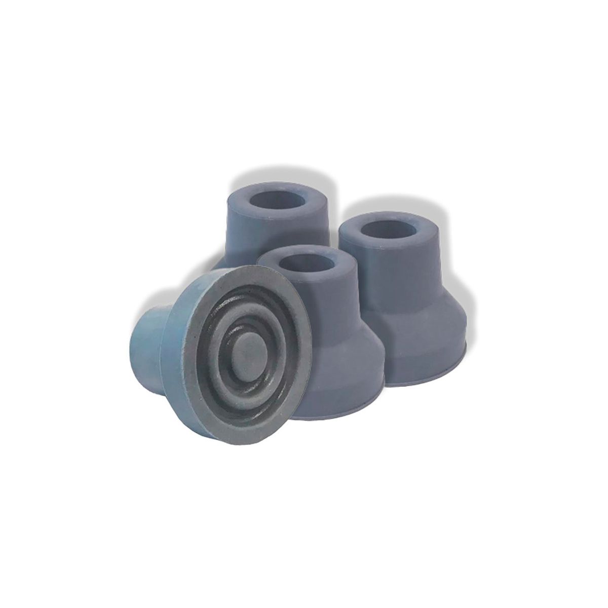 BLUNDING - Set De 4 Regaton Goma De Reeplazo Para Baston Cuadruple