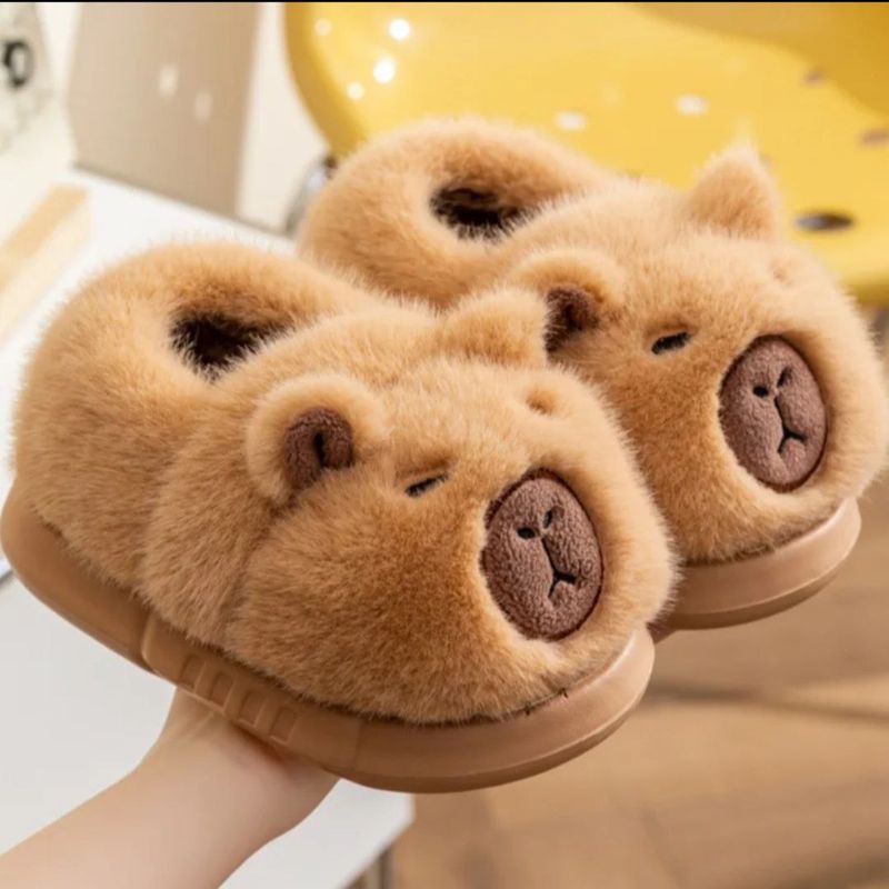 APOSTOL Pantuflas Capybara Niños De La 28 A La 37