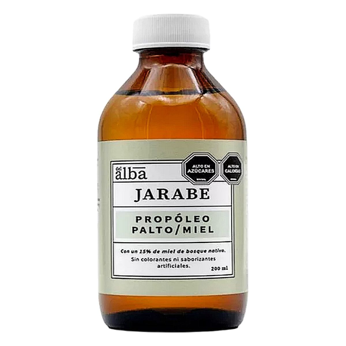 ALBA - Jarabe Palto Propóleo Miel 200ml - Del Alba