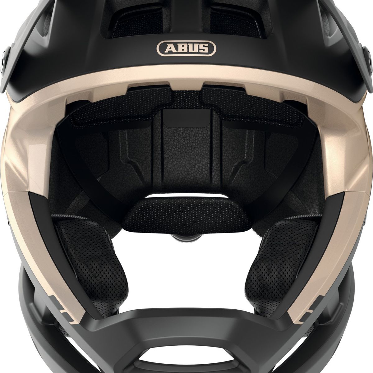 ABUS - Casco Bicicleta Airdrop Mips Negro Oro Talla S-M 52-58cm