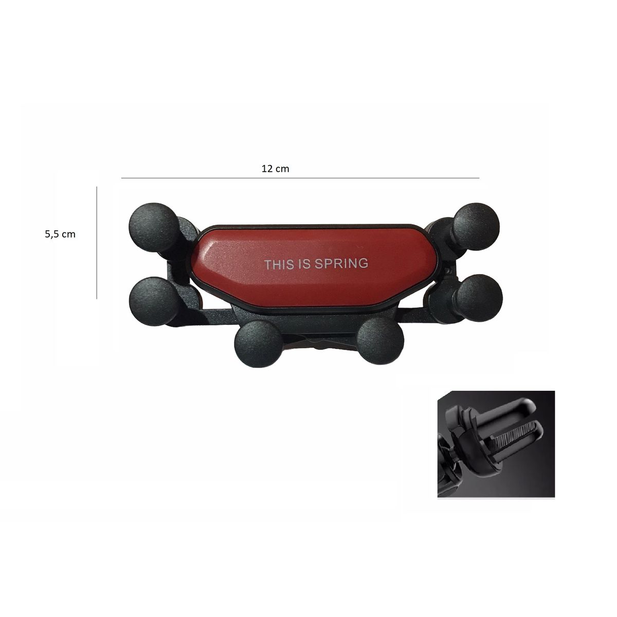 GENERICO - Soporte de telefono para autos