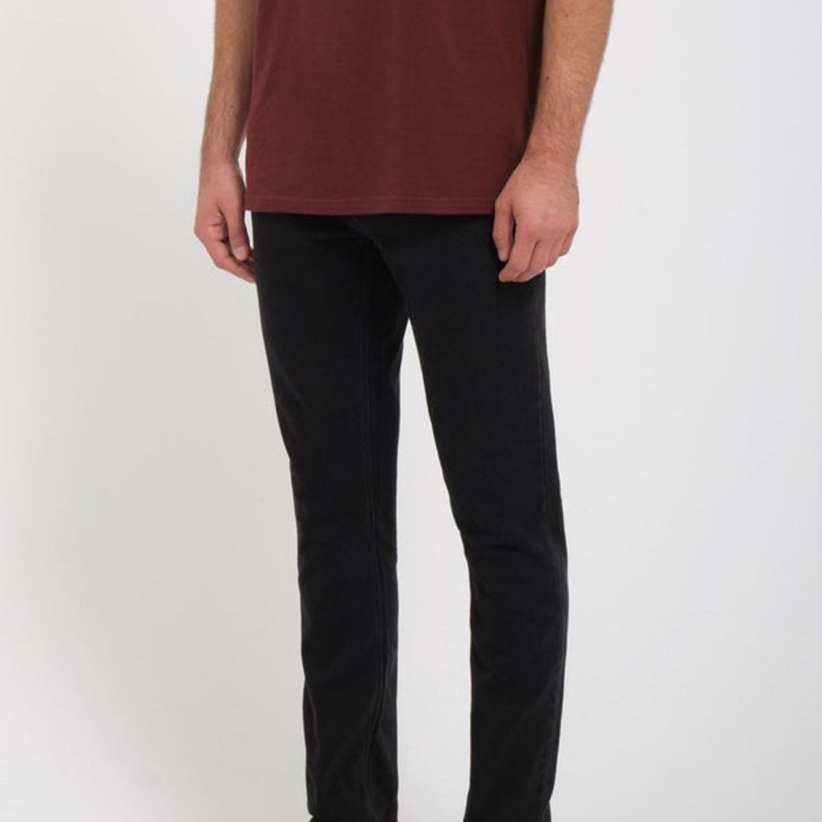 VOLCOM - Pantalón VORTA DENIM Hombre Negro Volcom VOLCOM