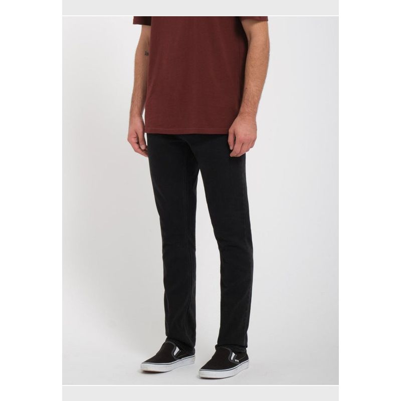 VOLCOM - Pantalón VORTA DENIM Hombre Negro Volcom VOLCOM