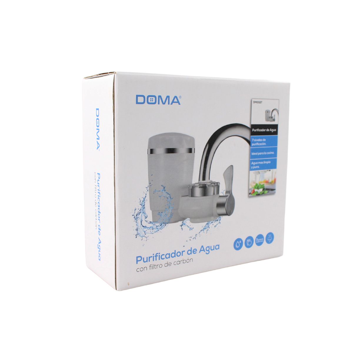 DOMA - Purificador de Agua 7 niveles de Purificación Filtro de Carbon