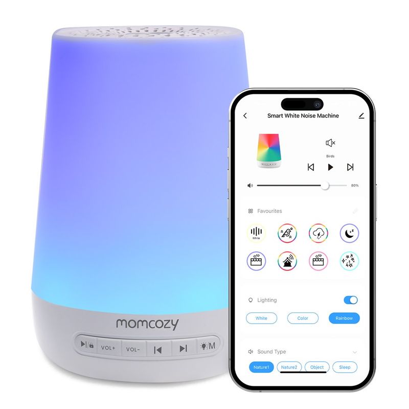 GENERICO - Máquina Ruido Blanco Smart - Blanco