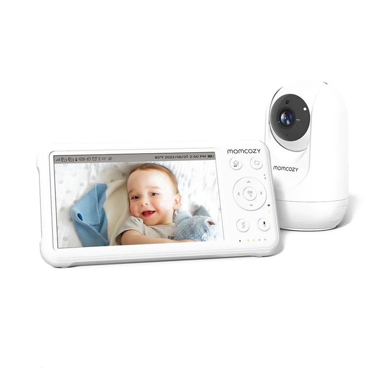 GENERICO - Monitor de bebé 1080p Full HD - Blanco