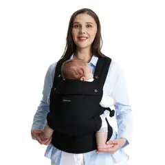 MOMCOZY - Portabebé 3 en 1 - Negro