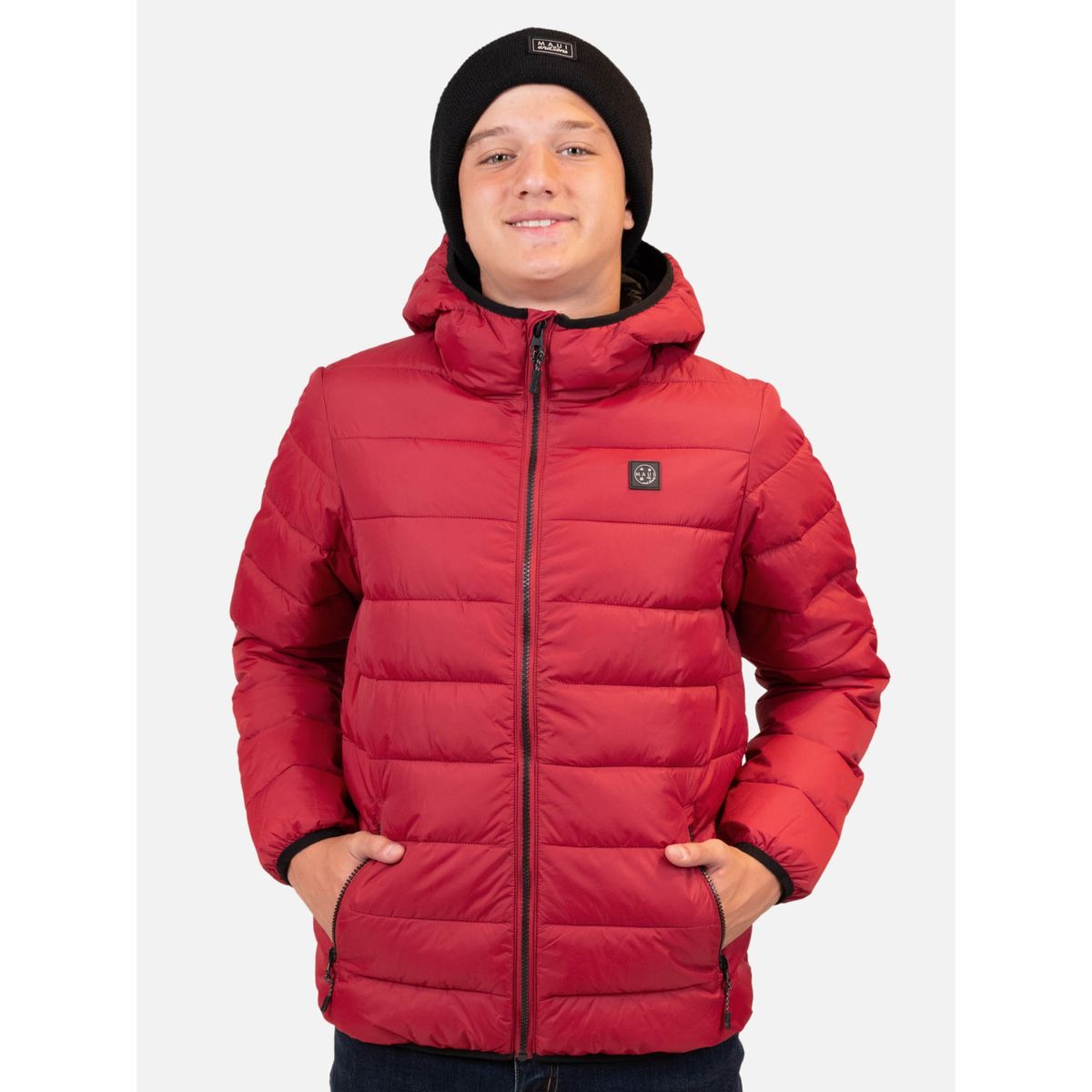 MAUI AND SONS - Parka Opalo Infantil Rojo Maui And Sons