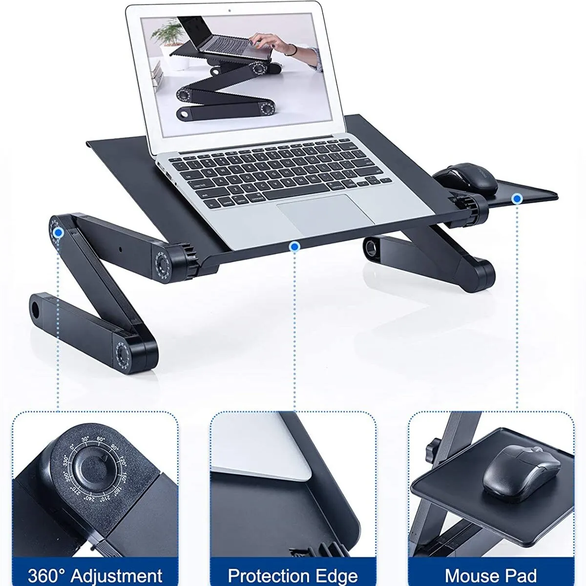 MOVI - Mesa portátil para Notebook con Ventiladores y Soporte para mouse