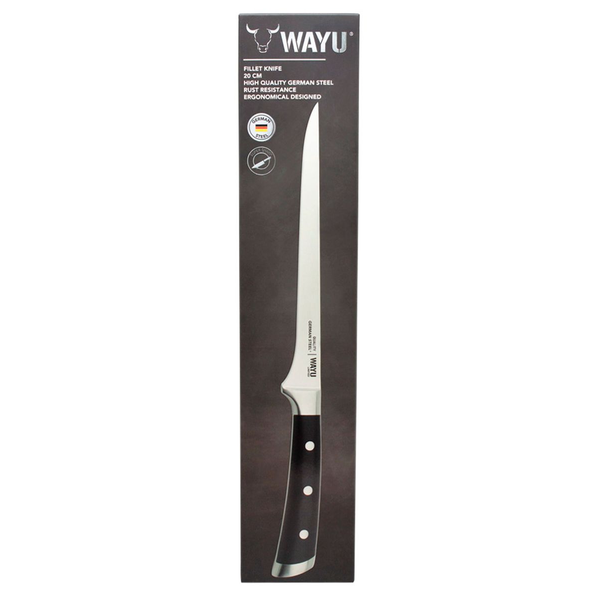 WAYU - Cuchillo Filetero Wayu 20 Cm Wayu  - Fillet Knife 8"