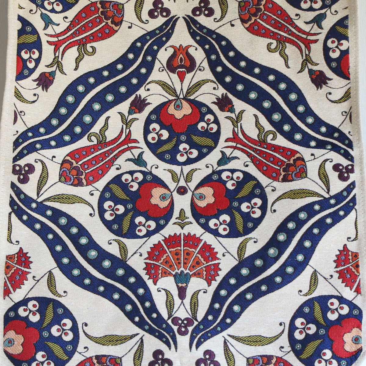 TURKUAZ - Camino de mesa 1,40 m Topkapi - Mantel turquía - Boho