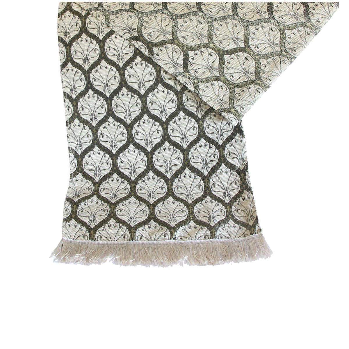 TURKUAZ - Camino de mesa 2 m Filigrana beige - Mantel turquía - Boho