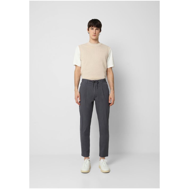 SCALPERS - Pantalón Pinzas Cordón Navy