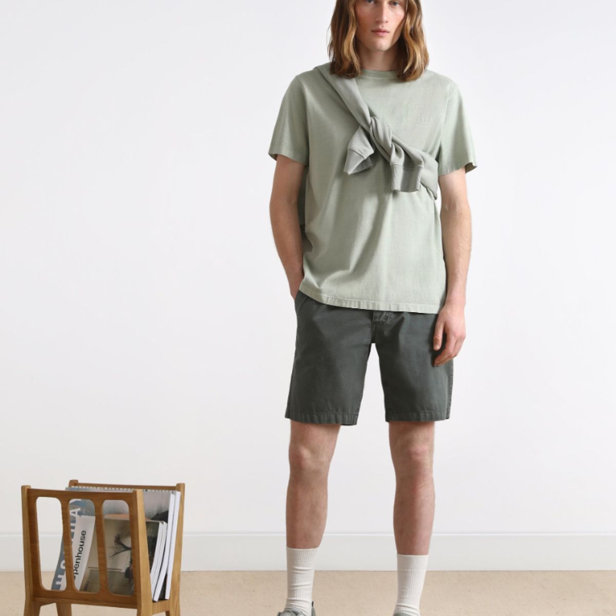 SCALPERS - Polera Texto Trasero Mint