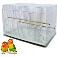 GENERICO - Jaula Rectangular Canario Loro Catita Pajaro 80400