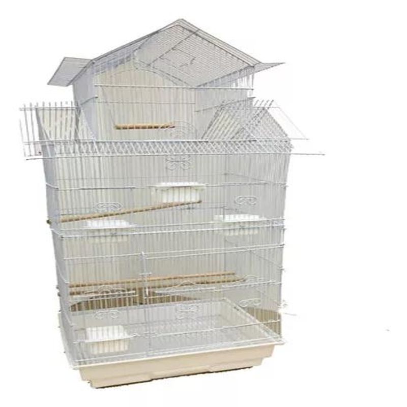 GENERICO - Jaula Pajaros Aves 47x36x101cm Cod89708
