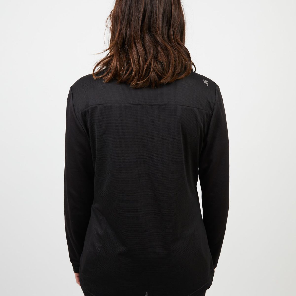 FROENS - Polera manga larga mujer MTB negro froens