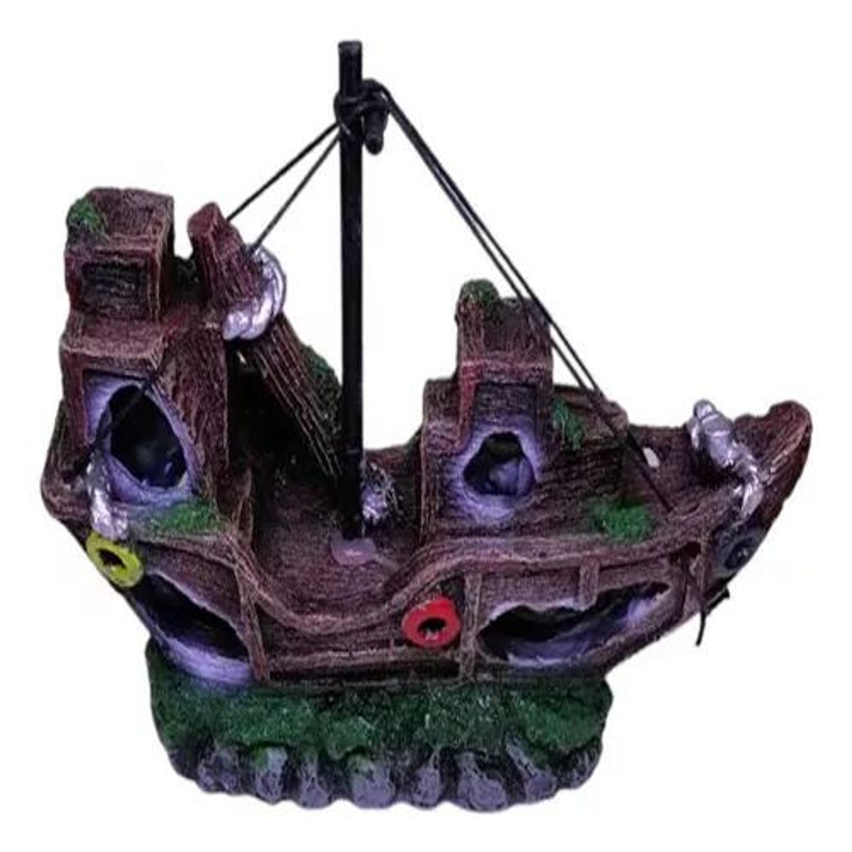 GENERICO - Adorno Barco Acuario Pecera A379