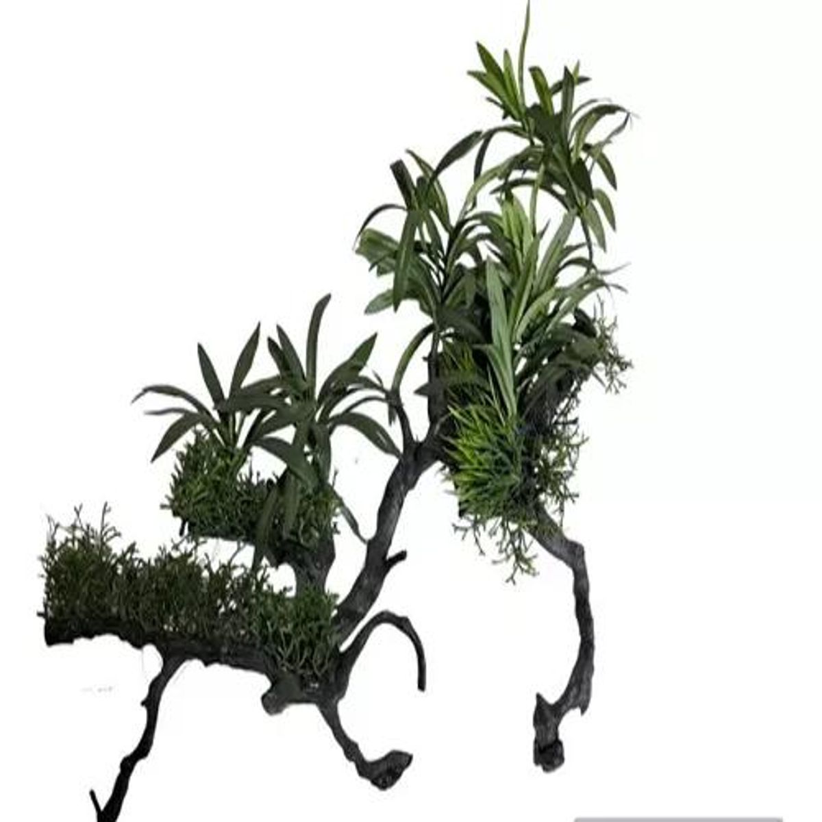 GENERICO - Planta Artificial Grande Acuario Pecera Decoración -2502