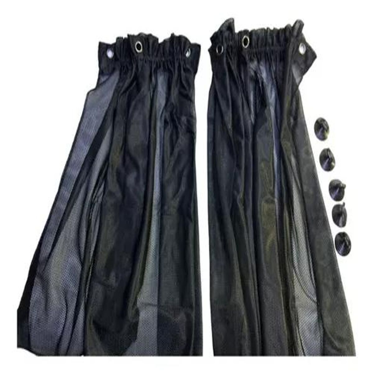 GENERICO - 4un Cortina Auto Ventana Parasol Lateral Coche 2 Paquetes