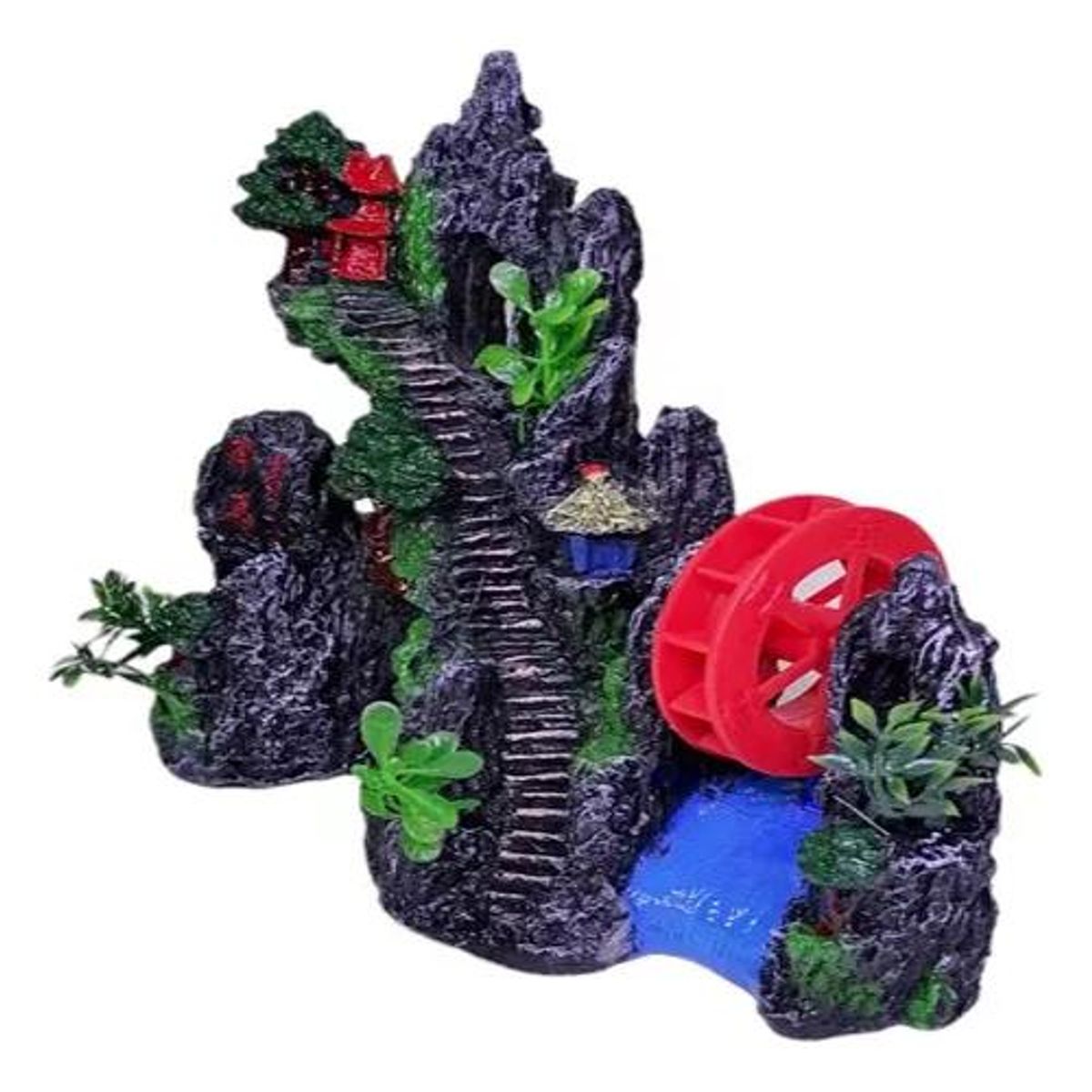 GENERICO - Adorno Acuario Molino De Agua Pecera 023